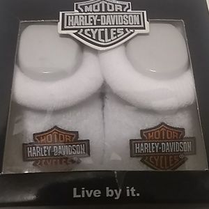 Harley Davidson booties.